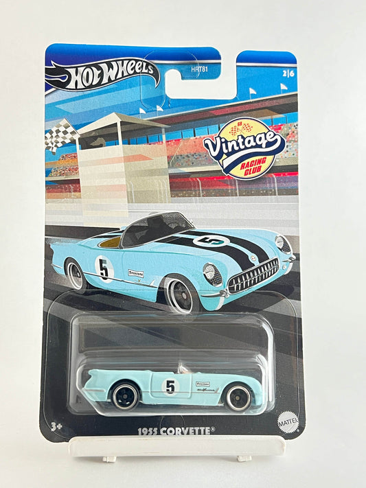 MILD CREASE IN CARD - VINTAGE RACING CLUB - 1955 CORVETTE - 1B - Its Fun