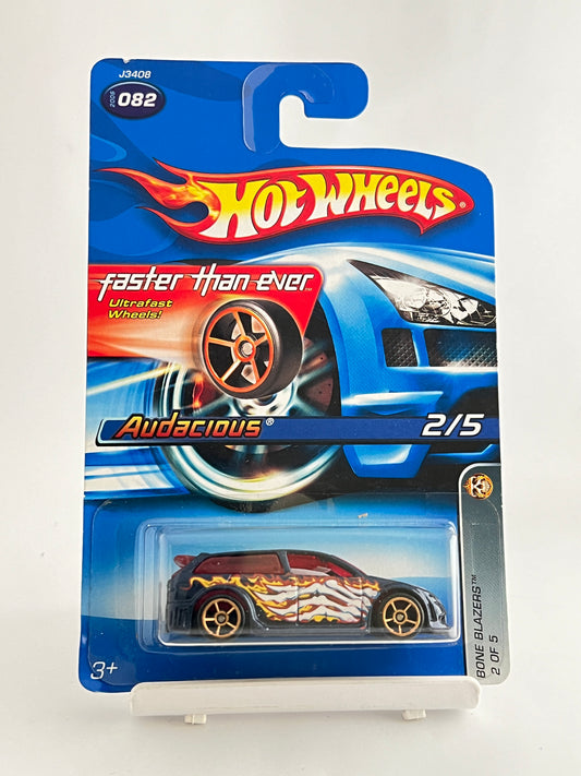 AUDACIOUS - BONE BLAZERS - 1B - Its Fun- Hot wheels - matchbox - diecast