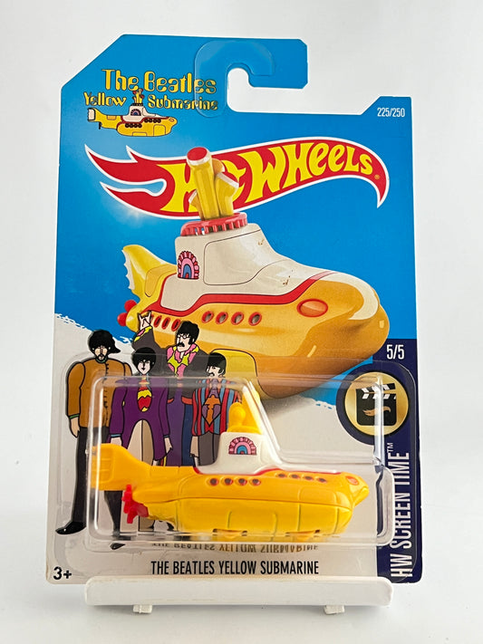 THE BEATLES YELLOW SUBMARINE - 4D - Its Fun- Hot wheels - matchbox - diecast