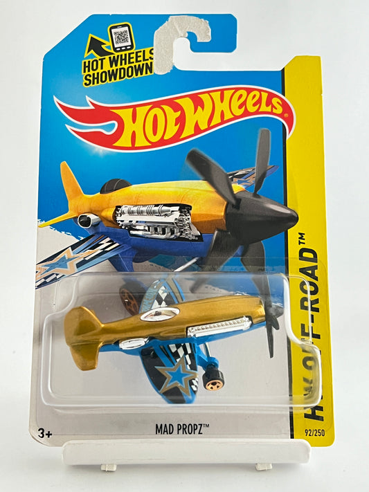 MAD PROPZ - GOLD - 2C - Its Fun- Hot wheels - matchbox - diecast