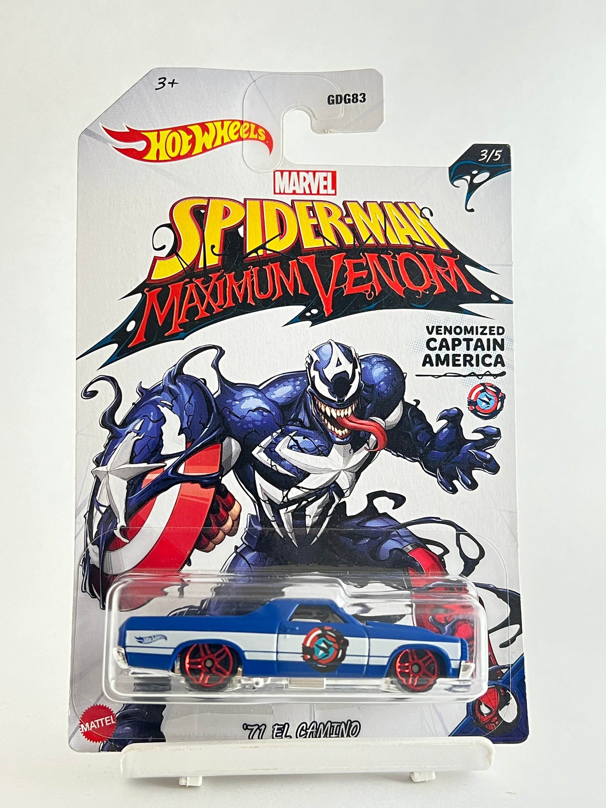 MILD HAIRLINE CRACK - VENOMIZED CAPTAIN AMERICA - 71 EL CAMINO - 1A - Its Fun