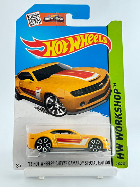 13 HOT WHEELS CHEVY CAMARO SPECIAL EDITION - YELLOW - 3C - Its Fun- Hot wheels - matchbox - diecast