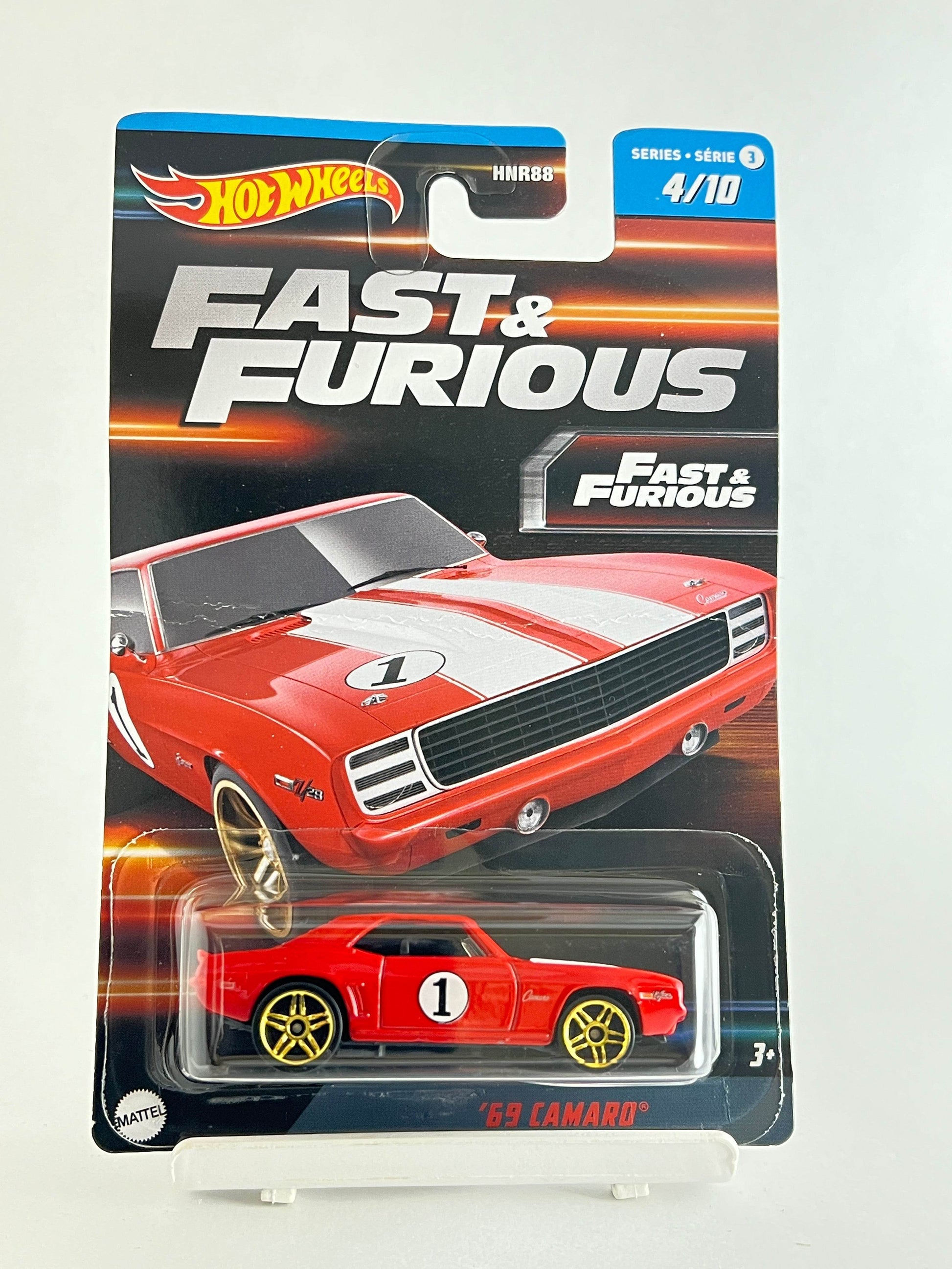 CREASED CARD - FAST AND FURIOUS - 69 CAMARO - 1B - Its Fun