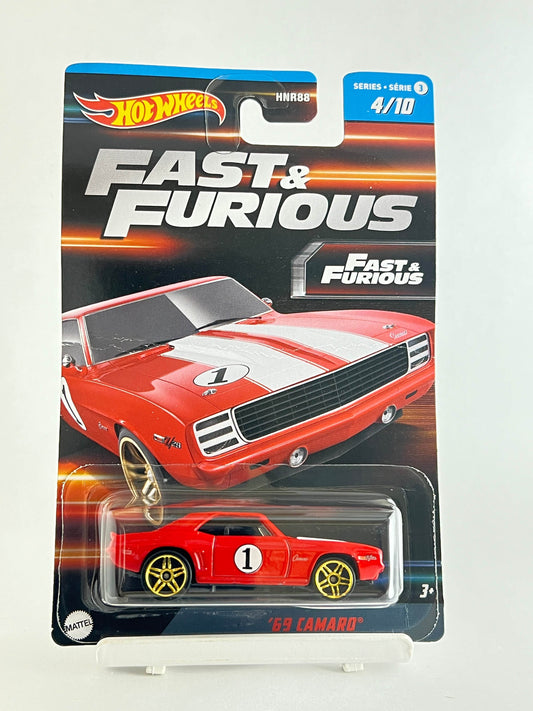 CREASED CARD - FAST AND FURIOUS - 69 CAMARO - 1B - Its Fun