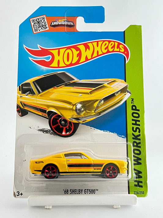 68 SHELBY GT500 - YELLOW - 3C - Its Fun- Hot wheels - matchbox - diecast