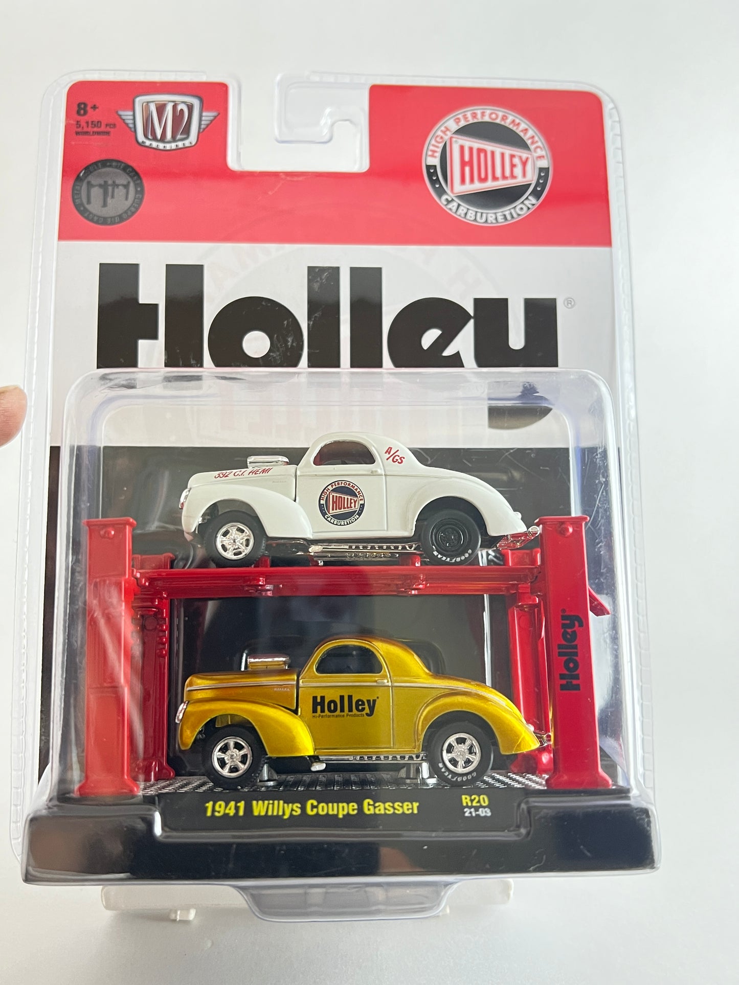 M2 - 1941 WILLYS COUPE GASSER - DUAL CARS PACK - 5D - Its Fun- Hot wheels - matchbox - diecast