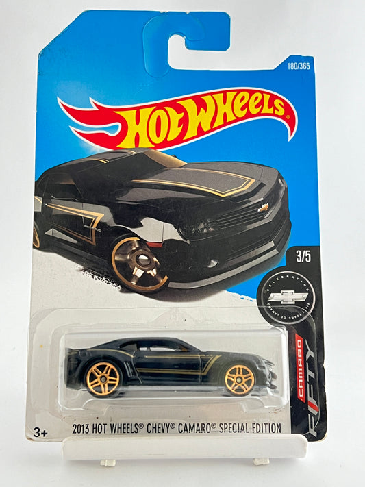 2013 HOT WHEELS CHEVY CAMARO SPECIAL EDITION-BLACK - 3C - Its Fun- Hot wheels - matchbox - diecast