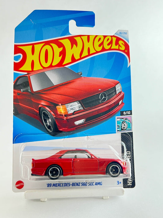 MILD CARD CREASE - 89 MERCEDES BENZ 560 SEC AMG - 1B - Its Fun