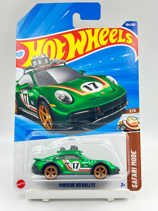 SUPER TREASURE HUNT - HOT WHEELS - PORSCHE 911 RALLYE WITH PROTECTOR