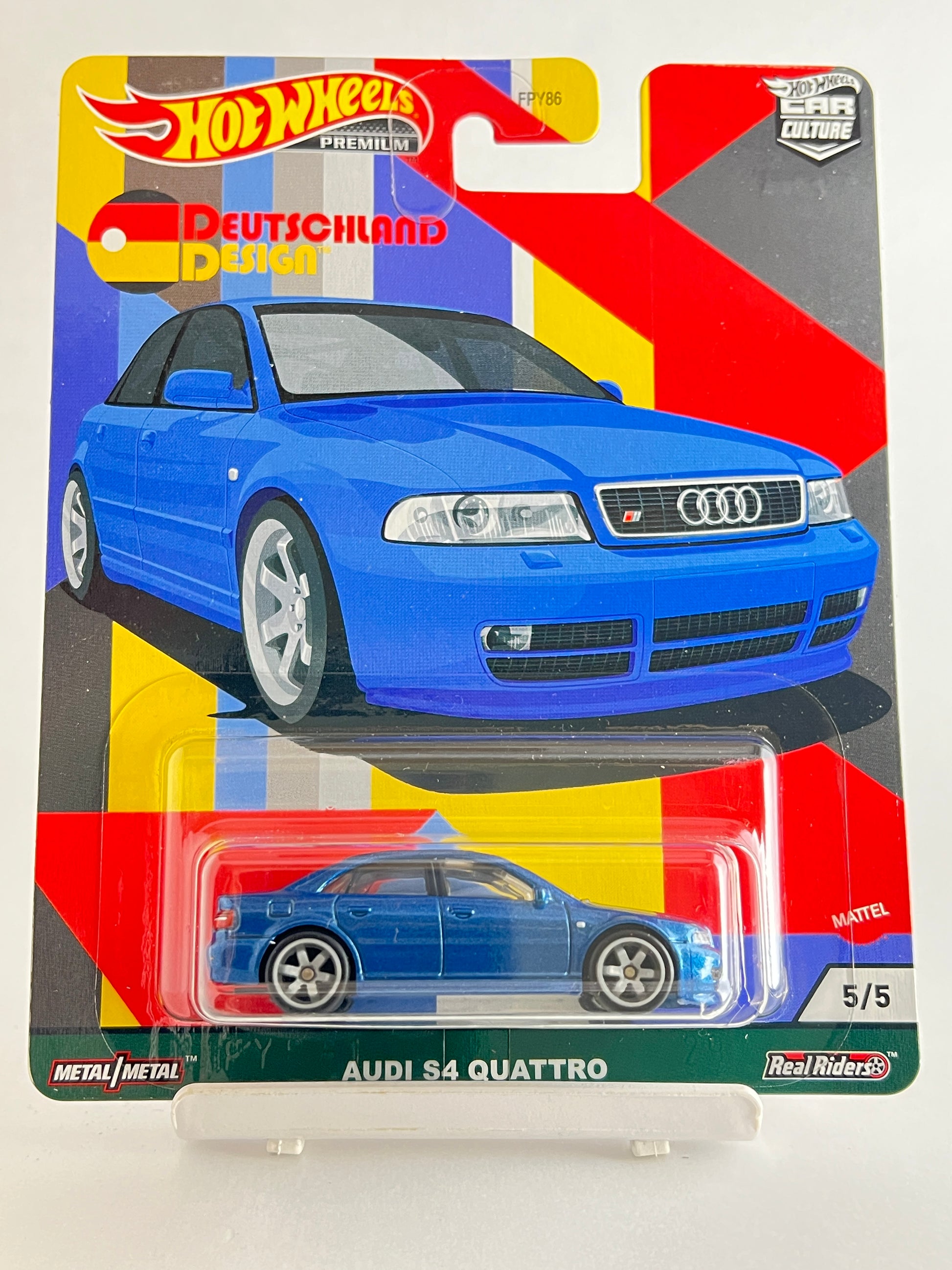 BLISTER CRACK - AUDI S4 QUATTRO - 1A - Its Fun- Hot wheels - matchbox - diecast