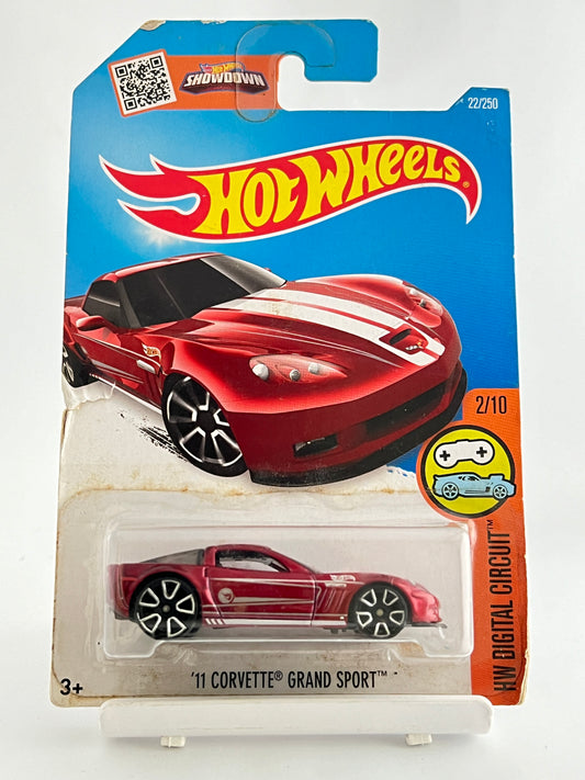 11 CORVETTE GRAND SPORT - 3C - Its Fun- Hot wheels - matchbox - diecast