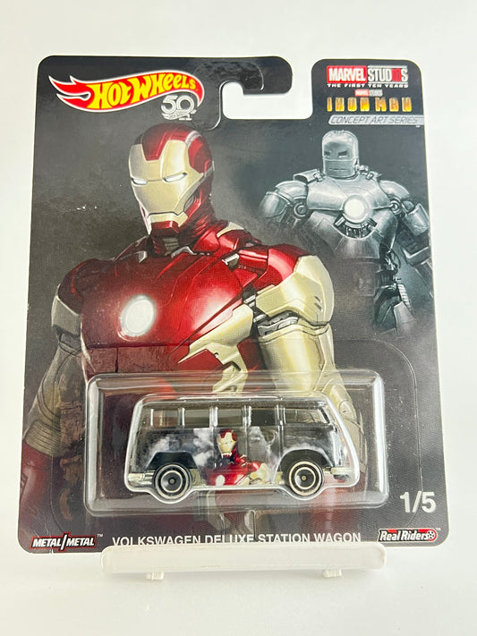 PREMIUM - MARVEL - VOLKSWAGEN DELUXE STATION WAGON - 5C - Its Fun- Hot wheels - matchbox - diecast