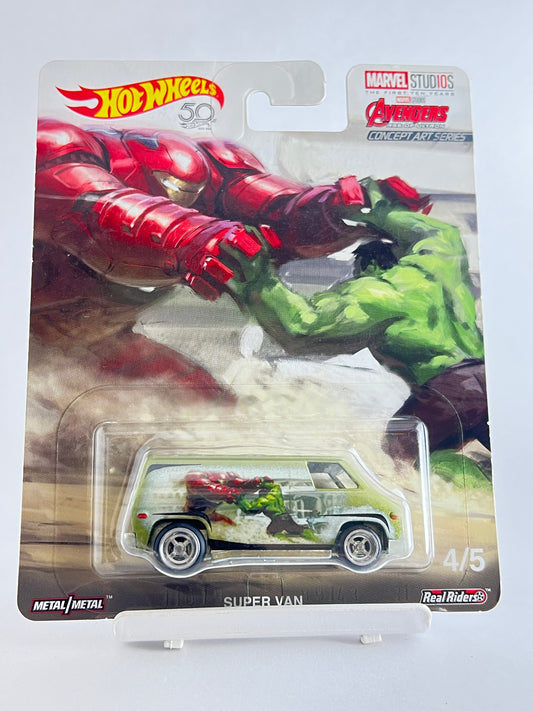 PREMIUM - MARVEL - SUPER VAN - 5C - Its Fun- Hot wheels - matchbox - diecast