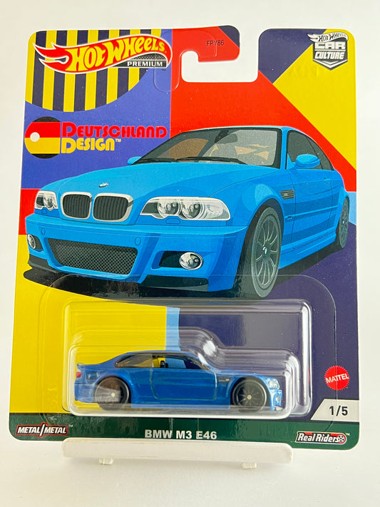 BLISTER DAMAGED - PREMIUM - BMW M3 E46 - WITH FREE PROTECTOR -  4F - Its Fun- Hot wheels - matchbox - diecast