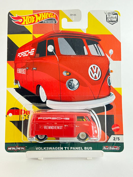 PREMIUM - VOLKSWAGEN T1 PANEL BUS - 5C - Its Fun- Hot wheels - matchbox - diecast