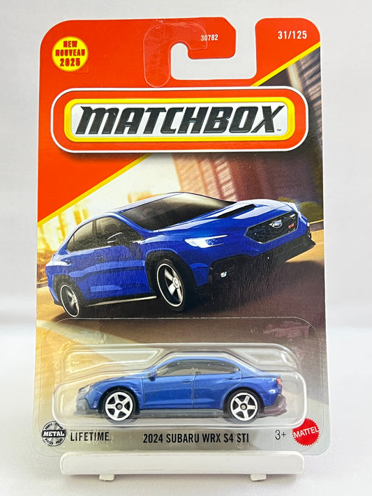 MATCHBOX - 2024 SUBARU WRX S4 STI - ZX2