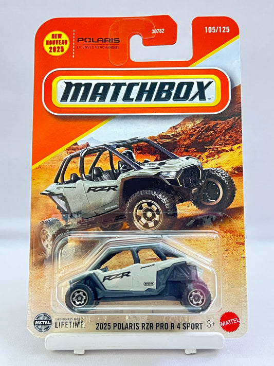 MATCHBOX - 2025 POLARIS RZR PRO R 4 SPORT - ZX2