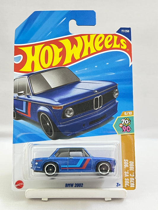 HOT WHEELS - BMW 2002 - BLUE - 3A