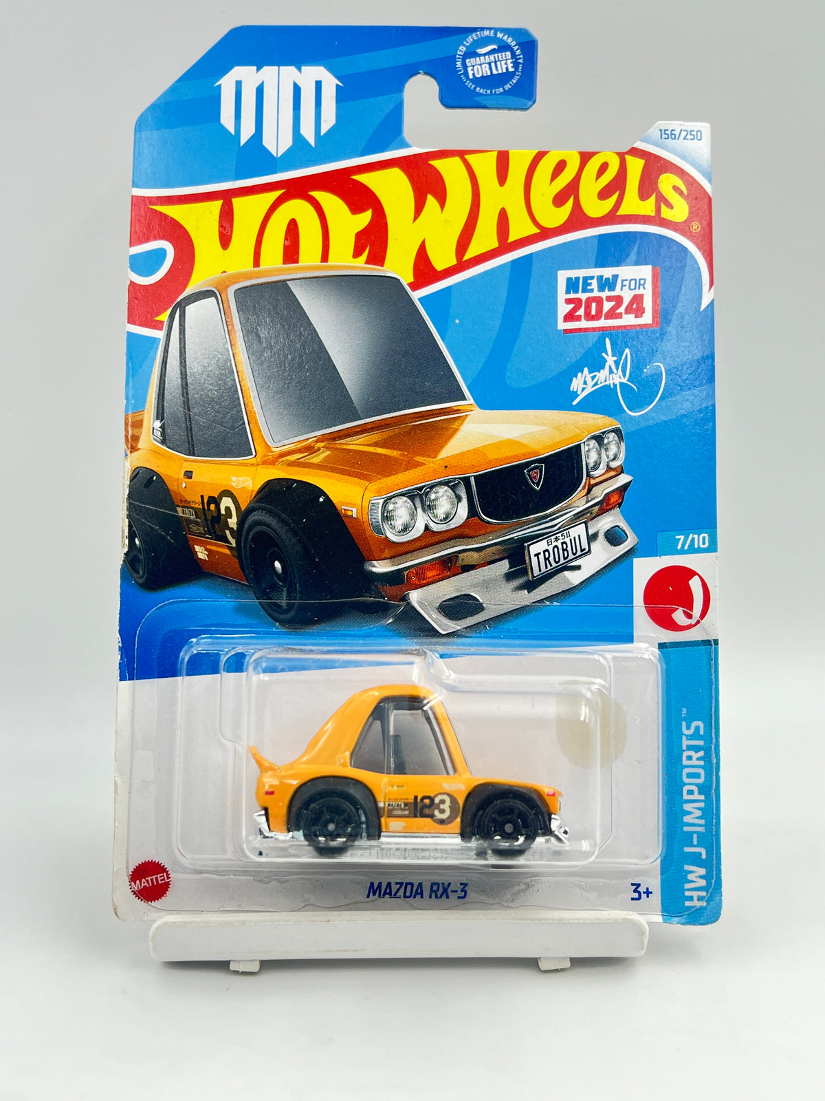 SOFT EDGES - IMPORTED - HOT WHEELS -  TOONED MAZDA RX-3 - C1