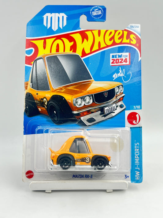 SOFT EDGES - IMPORTED - HOT WHEELS -  TOONED MAZDA RX-3 - C1