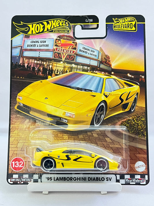 HOT WHEELS PREMIUM - 95 LAMBORGHINI DIABLO SV - 5B