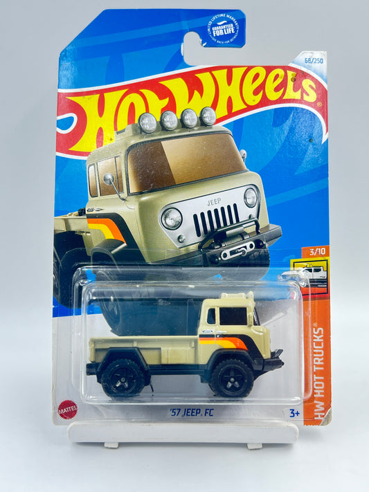 SOFT EDGES - IMPORTED - HOT WHEELS -  57 JEEP FC - C1