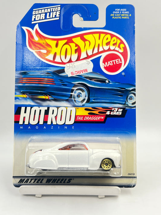 FULL METAL - HOT WHEELS -  TAIL DRAGGER - WHITE - C1