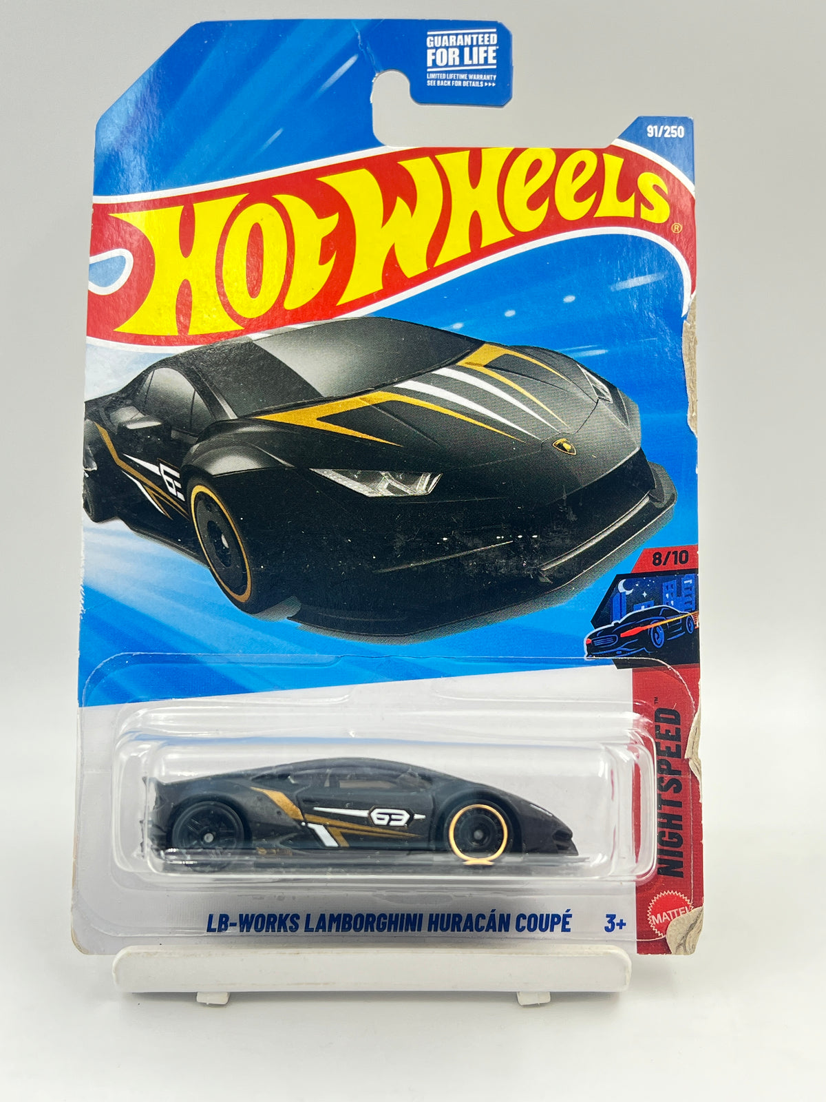 ( CARD AS IN PIC ) - IMPORTED - HOT WHEELS -  LB WORKS LAMBORGHINI HURACAN COUPE - C1
