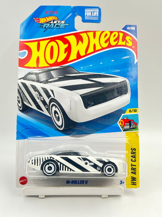 ( CARD AS IN PIC ) - IMPORTED - HOT WHEELS -  HI-ROLLER II - ZX2