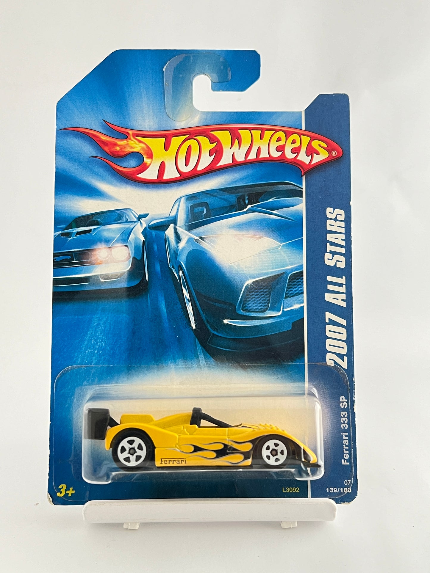 FERRARI 333SP - YELLOW - Its Fun- Hot wheels - matchbox - diecast