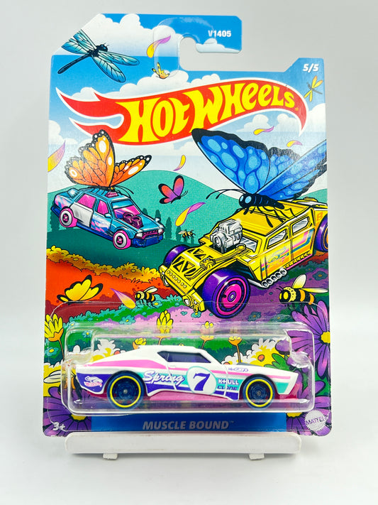 BLISTER DAMAGE - IMPORTED - HOT WHEELS -  MUSCLE BOUND - ZX2