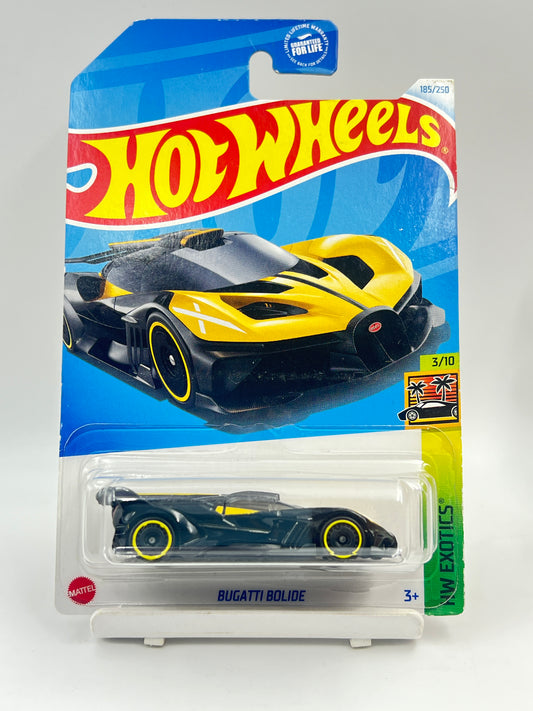 SOFT EDGES - IMPORTED - HOT WHEELS -  BUGATTI BOLIDE - YELLOW - ZX2