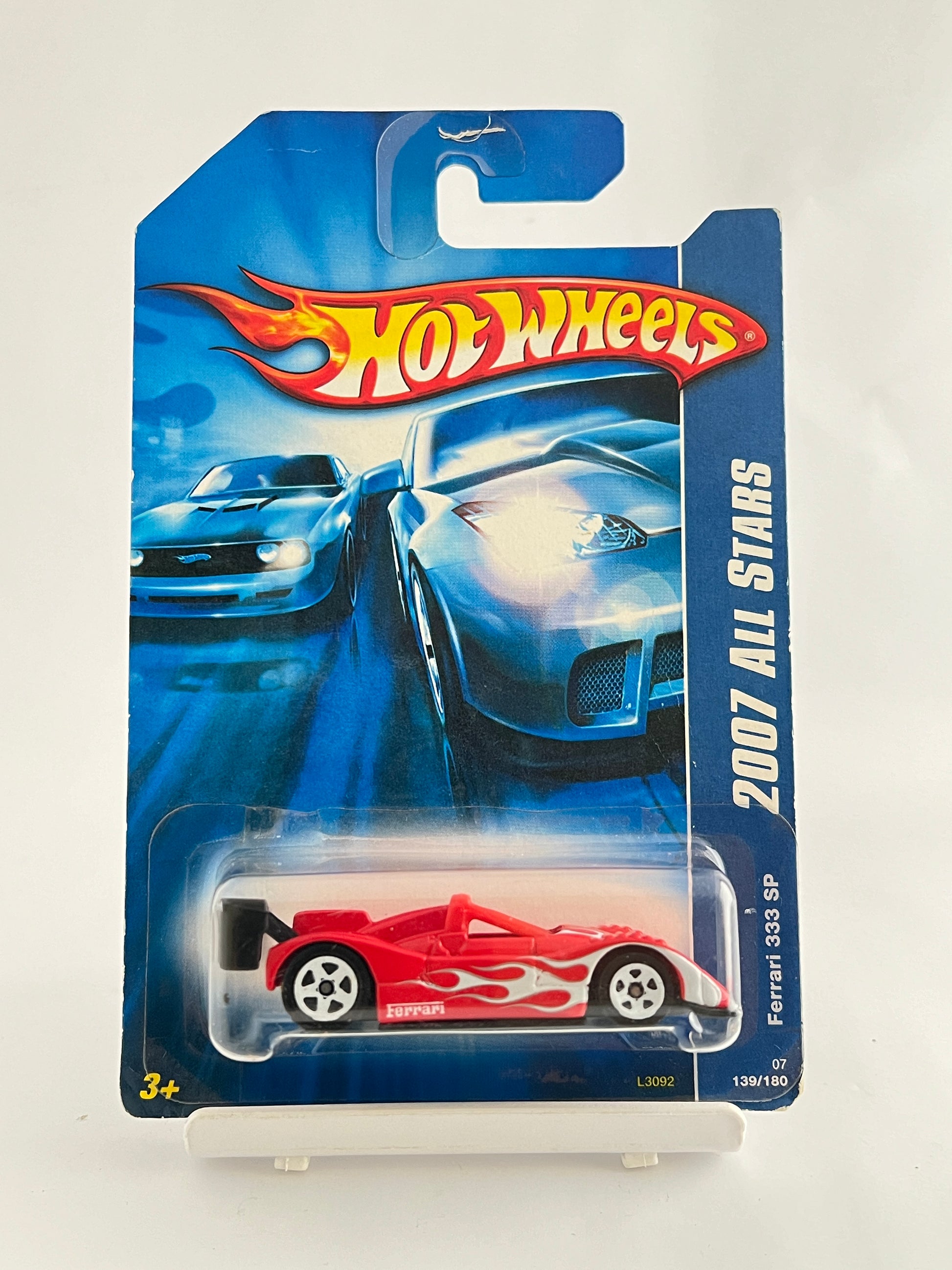 FERRARI 333 SP - RED - Its Fun- Hot wheels - matchbox - diecast