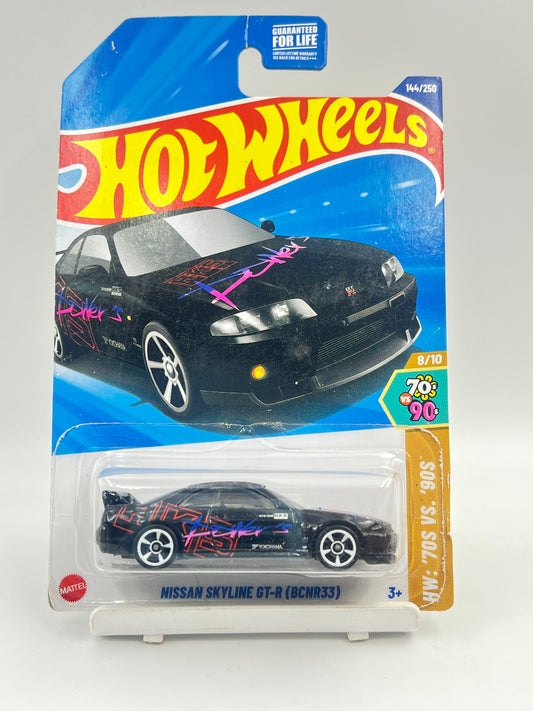 CREASED / SOFT CORNERS - IMPORTED - HOT WHEELS -  NISSAN SKYLINE GT-R (BCNR33) - ZX2