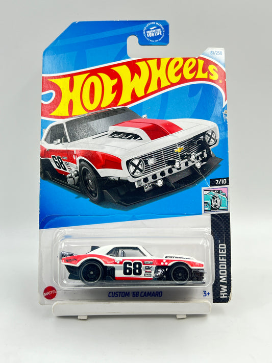 CREASED CARD - IMPORTED - HOT WHEELS -  CUSTOM 68 CAMARO - C2
