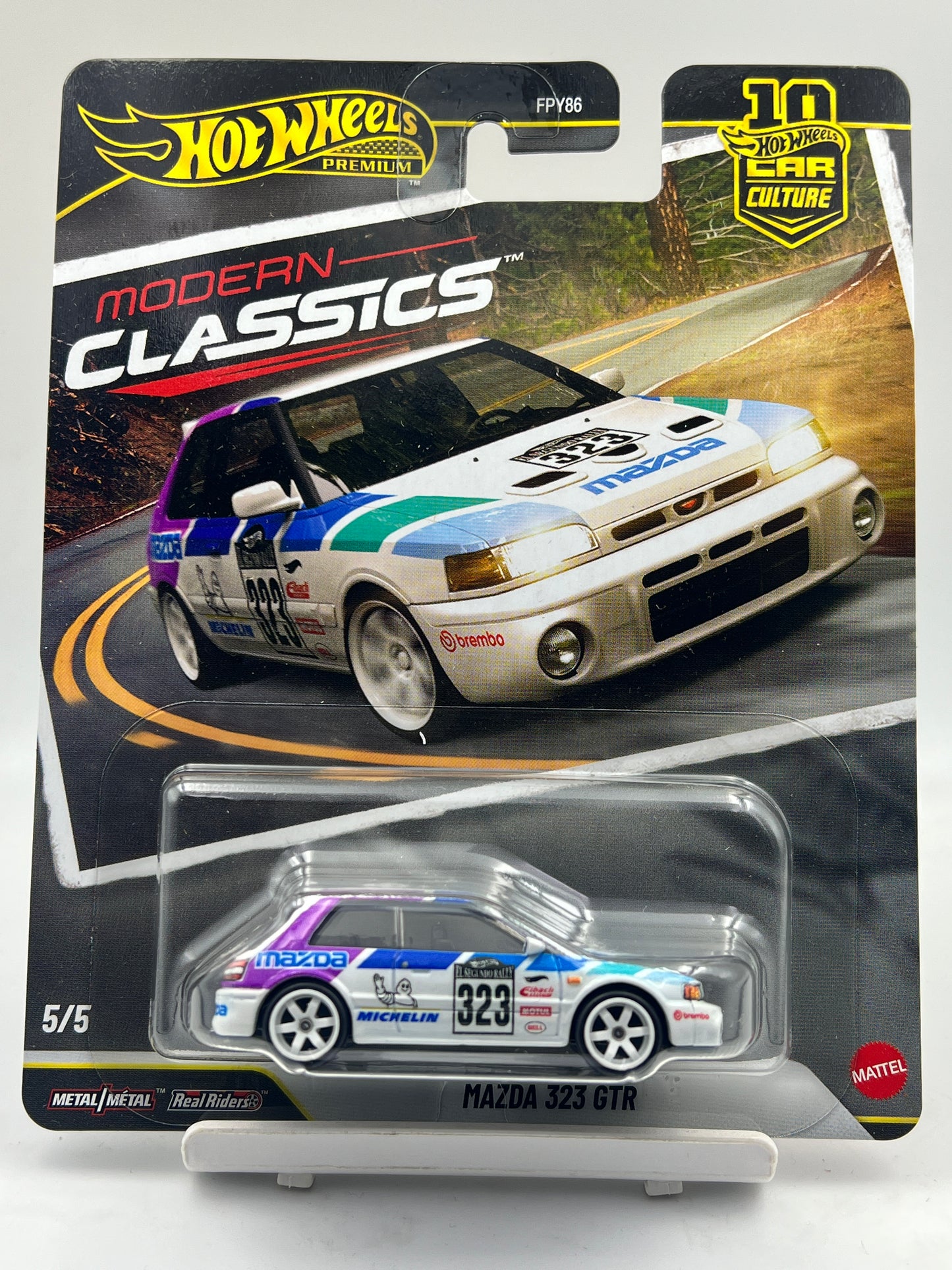 IMPORTED - HOT WHEELS - PREMIUM - MODERN CLASSICS - MAZDA 323 GTR - 9F