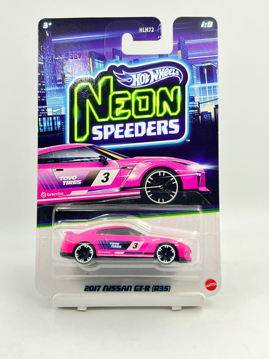 HOT WHEELS - NEON SPEEDERS - 2017 NISSAN GT-R (R35) - C2