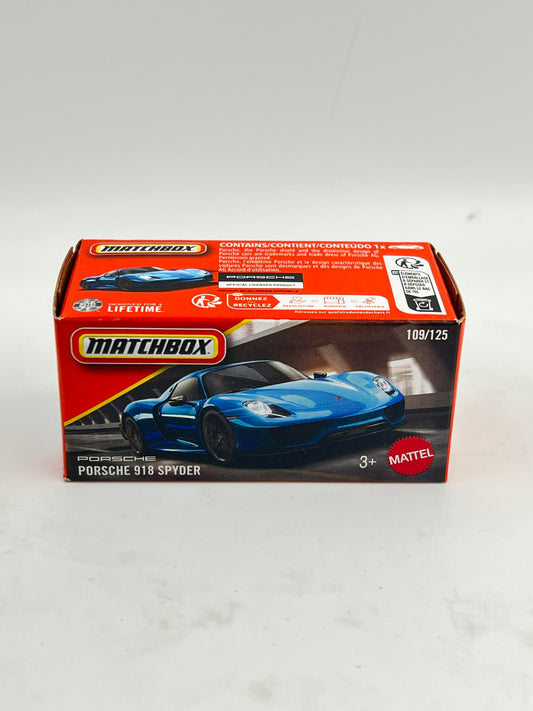 MATCHBOX - PORSCHE 918 SPYDER - 4G
