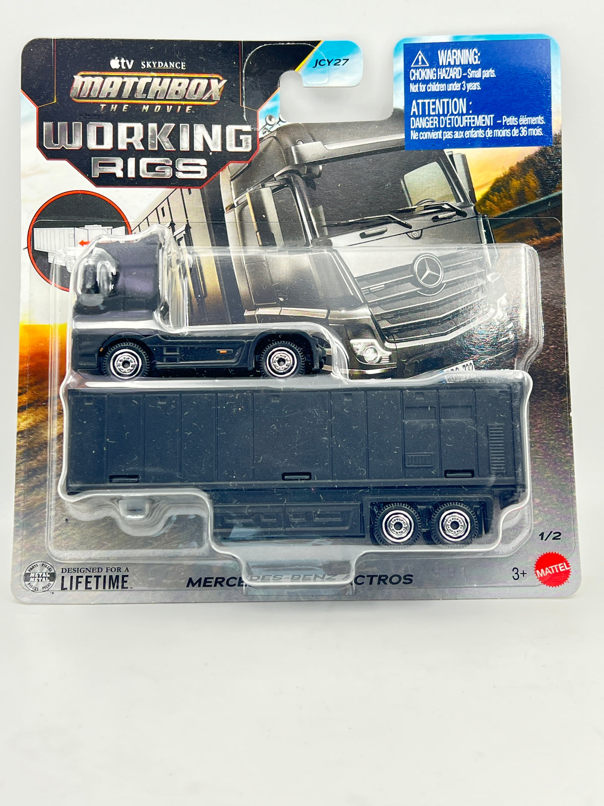 MATCHBOX - WORKING RIGS - MERCEDES BENZ ACTROS
