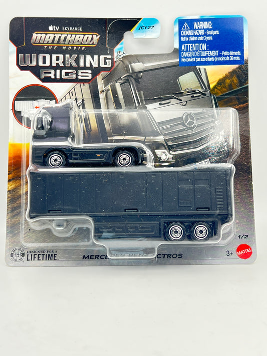 MATCHBOX - WORKING RIGS - MERCEDES BENZ ACTROS
