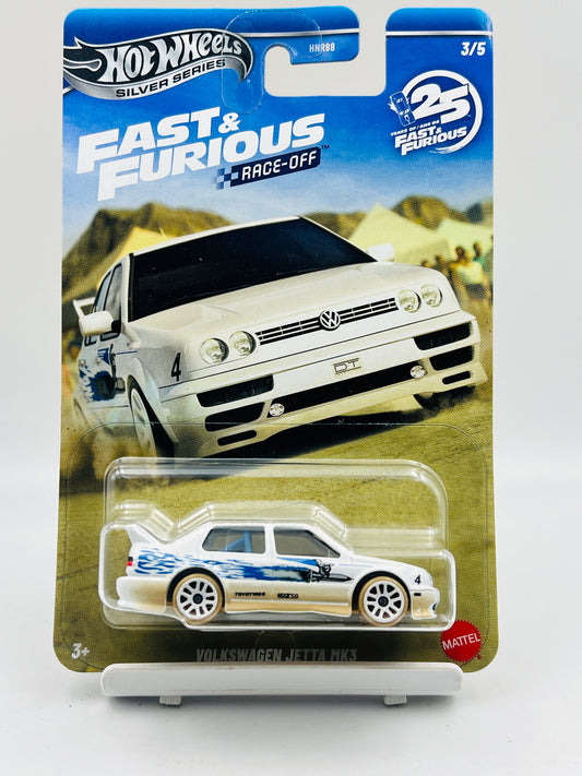 HOT WHEELS - FAST AND FURIOUS - RACE OFF - VOLKSWAGEN JETTA MK3 - 3D