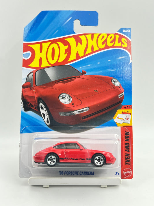 HOT WHEELS - 96 PORSCHE CARRERA - RED - 3D