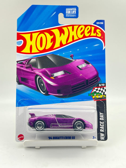 IMPORTED - SUPER TREASURE HUNT - 94 BUGATTI EB110 SS - FREE PROTECTOR - 7C