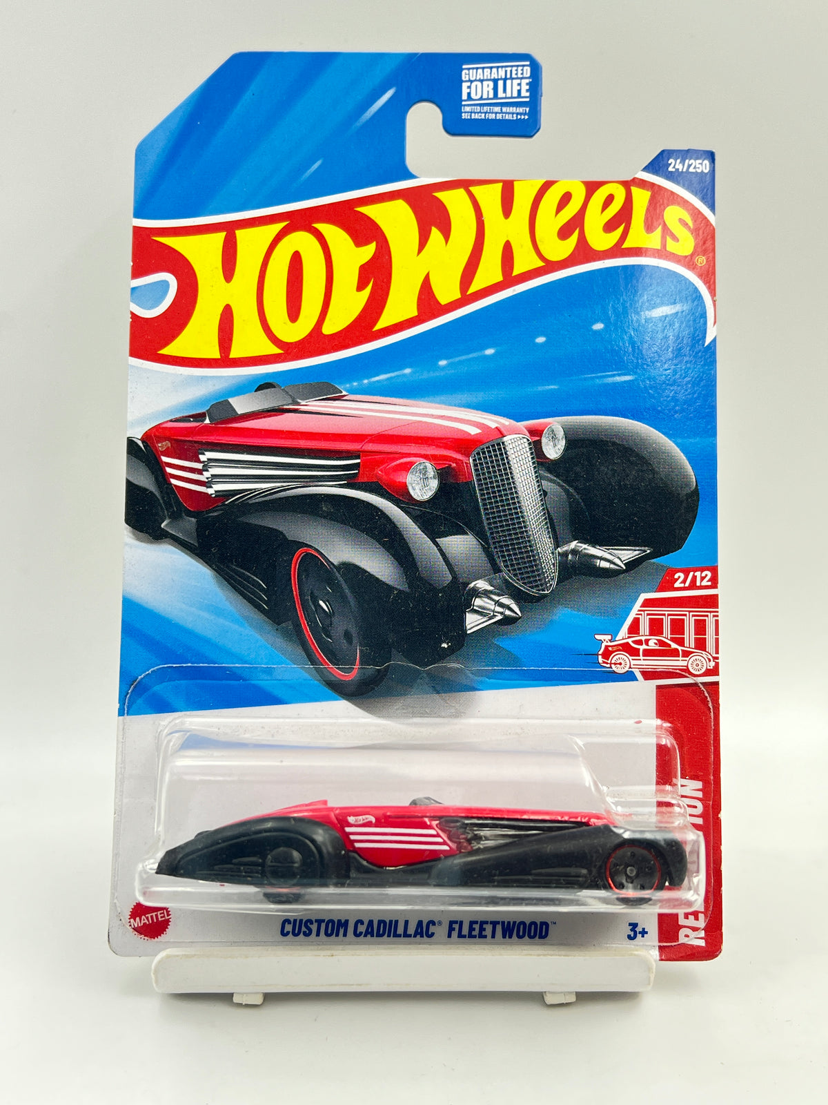 IMPORTED - HOT WHEELS - RED EDITION - CUSTOM CADILLAC FLEETWOOD - 2G