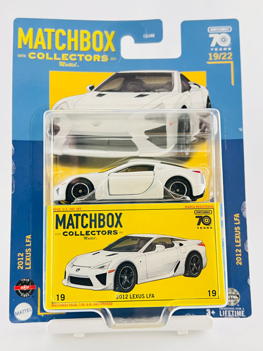MATCHBOX COLLECTORS EDITION - 2012 LEXUS LFA - Its Fun- Hot wheels - matchbox - diecast