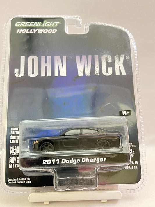 GREENLIGHT - JOHN WICK - 2011 DODGE CHARGER - BLACK