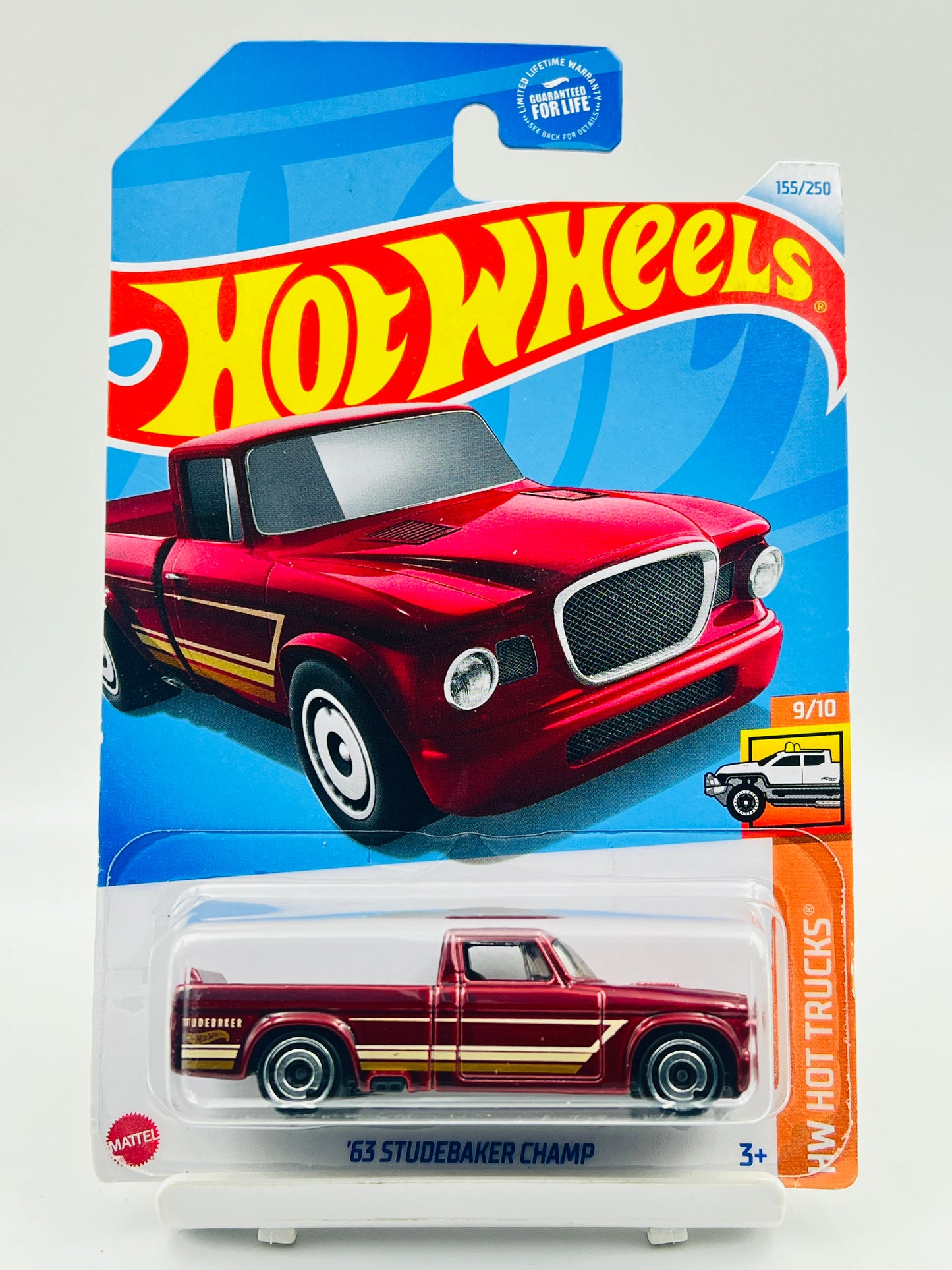 IMPORTED - HOT WHEELS -  63 STUDEBAKER CHAMP - 6A