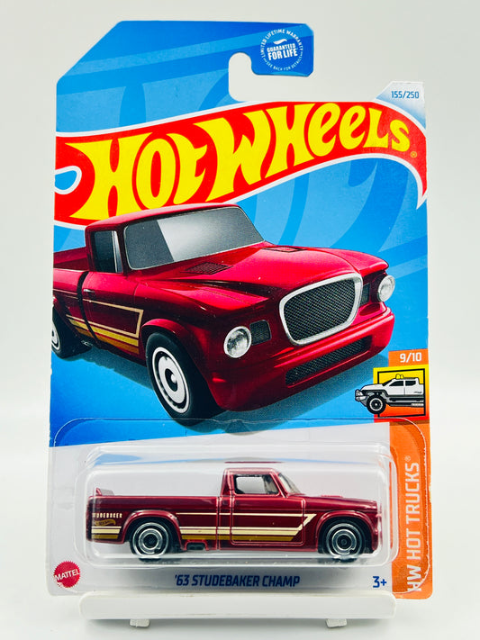 IMPORTED - HOT WHEELS -  63 STUDEBAKER CHAMP - 6A