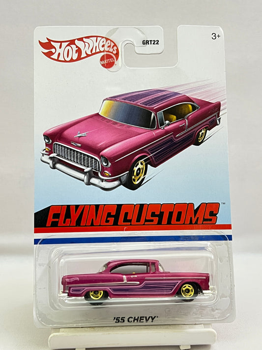 HOT WHEELS - FLYING CUSTOMS - 55 CHEVY - 4D