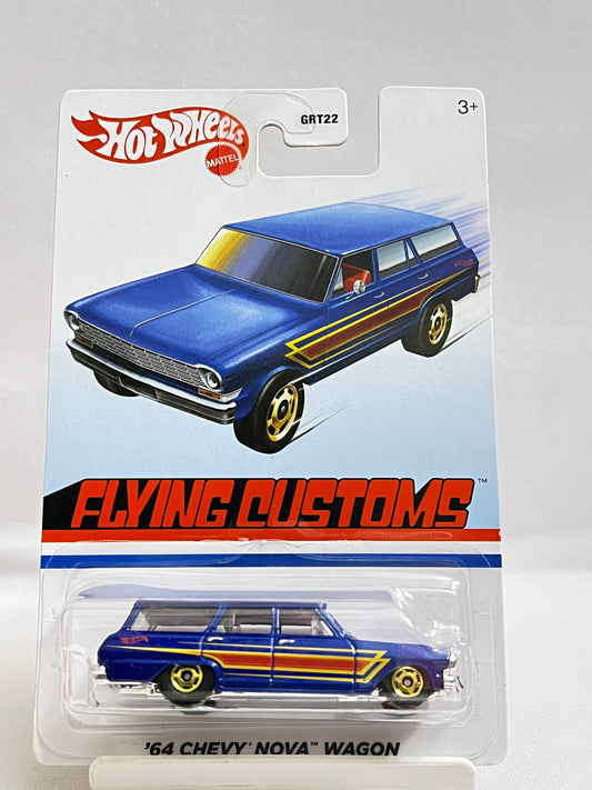 HOT WHEELS - 64 CHEVY NOVA WAGON - 4D